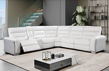 MANCHESTER WHT/GRY 33 SECTIONAL